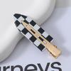 Accesorios para el cabello pinza para el cabello sin costuras de ácido acético pinza para el cabello simple pinza lateral pinza lateral para mujer joyería coreana tocado venta al por mayor pinza para flequillo