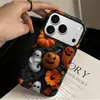 Comercio Exterior Venta Caliente Halloween Retro Pintura al Óleo Calabaza Fantasma Manzana 18promax Película Funda para Teléfono Mate Anti-caída
