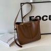 Bolso de Moda Combinable para Mujer Nuevo Verano 2024 Estilo Coreano Nuevo Sencillo Casual Bolso Cuadrado Pequeño Bolso Cruzado Textil