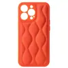 Jaqueta de Penas em Couro PU Capa para Celular iPhone 17 Pro Max Algodão de Carregamento Capa Protetora de Couro Produtos Prontos