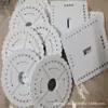 Disco de trenzado para pesca en exteriores Eva 38 grados Redondo Cuadrado Nudo chino Trenzado Estampable e Imprimible Logo Blanco