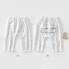 Pantalones de Casa para Bebé Primavera y Verano Algodón Puro Clase A Sin Costuras Florales Pantalones de PP para Niñas Cintura Alta Pantalones de Dormir Pantalones Anti-Mosquitos para Bebé