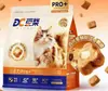 Alimento Liofilizado de Triple Mezcla para Gatos y Perros con Probióticos, Pollo, Yema de Huevo, Adecuado para Perros Pequeños, Cachorros, Carne de Pato, Gatitos y Gatos Adultos