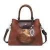 Comercio Exterior Nuevo Estilo Nacional Chino Bolso de Mano para Mujer 2026 Nuevo Moda Retro Bolso de Hombro Único Bolso Cruzado de Gran Capacidad