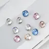 Decoración de Uñas Cuadradas Gruesas de Moda Diamante Deslumbrante Nido de Pájaro Corte Fondo Puntiagudo Cuadrado Irregular Pedrería para Uñas