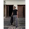 Calças Cinzas Flare Estilo Italiano para Homens, Calças Longas Casuais de Verão para Negócios e Uso Externo, Roupa para o Dia a Dia, Calças Longas Retas Estilo Americano