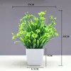 Punto Nuevo Bonsái Plantas de Decoración para el Hogar Pequeños Adornos Flores Artificiales Plantas Verdes Plantas en Maceta Flores Artificiales Fábrica Venta al Por Mayor