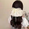 Pinza de Clip de Resorte con Lazo para Cola de Caballo Estilo Falda de Malla de Gama Alta, Suave, Lazo de Moda para la Parte Posterior de la Cabeza, Pinza para el Cabello Súper de Hada para Mujeres