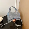 Moderna e casual 2026 outono novo tendência simples cor sólida estilosa casual transversal ombro feminina pequena quadrada bolsa