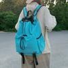Mochila Deportiva Transfronteriza para Hombres y Mujeres, Ligera Repelente al Agua con Cordón para Salidas, Bolso de Clase para Estudiantes Universitarios, Mochila de Senderismo