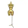 Maniquí de Cuerpo Humano, Modelo Femenino, Soporte de Exhibición para Modelo BBL Tallas Grandes, Modelo Dorado Europeo y Americano, Artículo Popular de Comercio Exterior
