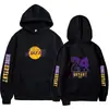 Otoño 2024 Invierno Nuevo KobeBryant24 Manga de Hilo en el Hombro Sudadera con Capucha Casual Holgada para Hombre Otoño y Primavera