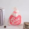 Cor de Contraste Atacado Bolsa de Tricô Bolsa de Pulso Bolsa Tote Bolsa de Mão Bolsa de Tricô Bolsa Feminina Bolsa de Tricô Vazada Tecida Pequena Quadrada