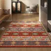 Alfombra persa transfronteriza, Felpudo de entrada de estilo étnico turco de Oriente Medio, Alfombra de bucle para sala de estar, Alfombra para mesa de café y sofá