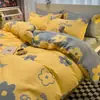 Tecido espessado lençol de cama capa de edredom conjunto de quatro peças tecido de cama sarja tecido de largura larga liquidação outros outros