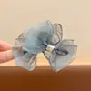 Pinza para el pelo floral extragrande para mujer, de alta gama, adecuada para cabello grueso, pinza de tiburón para la parte posterior de la cabeza, accesorio para el cabello