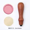 Cabeza de Cobre en Blanco para Sello de Cera con Mango de Palo de Rosa, en Stock, Cabeza de Sello en Blanco para Exportación, Material para Sello de Cera