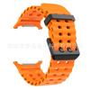 Para Samsung GalaxyWatch7 Ultra47mm Sitio Web Oficial Correa Deportiva de Silicona Original Ocean de Doble Hebilla