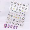 Sticker de uñas 5D en relieve Sanrio SP kulomi melody KT cat perro de orejas grandes wendy sticker de uñas pellizco