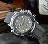 2021 Reloj de Negocios para Hombre de Productos de Comercio Exterior Reloj de Cuarzo Multifunción de Seis Pines