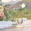 DIY tarjeta de mesa de boda en blanco tarjeta de asiento disposición de banquete de boda número de mesa personalizado escrito a mano adornos de tarjeta de mesa de boda