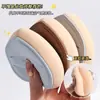Esponja de Maquiagem Macaron Marshmallow Expande Quando Molhada em Água, Formato de Gota d'Água Uso Duplo Seco e Úmido Esponja para Base com Almofada de Ar, Maquiagem Não Gruda Fácilmente no Pó