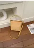 Bolsa de Couro Macio de Alta Qualidade com Padrão Trançado para Mulheres, Nova Bolsa Transversal Tendência de Nicho, Bolsa de Ombro Versátil da Moda, Transfronteiriça