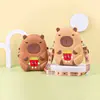 Fabricante Caricatura Capibara Bolso Cruzado Infantil para Niños Monedero de Silicona para Guardar Monedas Burbuja Venta al por Mayor Bolso de Hombro Único para Teléfono Móvil