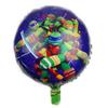 Balão de filme de alumínio tartaruga em forma de desenho animado balão de decoração de festa de aniversário