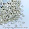 Diamante para Uñas con Forma Especial, Corazón Pequeño de 5 mm, Joyería Popular para Uñas, Punta Inferior Diamante Super Brillante, Decoración de Cristal Xiaohongshu, Venta al por Mayor