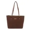 2026 Nuevo Estilo Coreano de Moda Gamuza Estampado Leopardo Bolso Cubo Casual Versátil de Gran Capacidad Bolso de Hombro