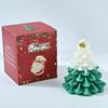 Árvore de Natal Aromaterapia Vela de Pinheiro Caixa de Presente Criativa Artesanal Fragrância Presente Decoração de Feriado Enfeites para Presentear