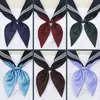 Bufanda Triangular Jk Nudo de Pez Dorado de Color Sólido Estilo Japonés Sin Nudo Cuello Kansai Traje de Marinero Lazo de Moño Mariposa