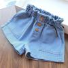 Roupas de Verão para Crianças, Shorts Jeans para Meninas, Novo Estilo de Verão, Shorts para Crianças Tamanho Médio e Grande, Calças Finas para Meninas Usarem Fora