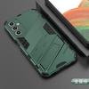 Disponible en stock, compatible con la nueva funda para teléfono con armadura punk Samsung A24, funda para teléfono con soporte de orificio fino para Samsung A24