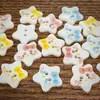 Linda Hebilla de Resina de Gatito con Estrella de Cinco Puntas Tocado Hecho a Mano para Niños Bolsa de Materiales Decorativos DIY Botones para Suéter Camisa