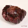 Piezas de mano de palo de rosa talladas, Coleccionables de cuerno de rinoceronte y palo de rosa, Adornos Pixiu, Calabaza, Tortuga Dragón, Tortugas de la Fortuna talladas
