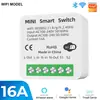 Interruptor Wifi Tuya Interruptor Inteligente App Canal Único Relé 10A16A Control Remoto 100-240V