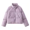Nueva Chaqueta de Plumas Estilo Coreano 2026 para Mujer, Abrigo Corto de Plumón de Pato Blanco para Figuras Pequeñas, Chaqueta Azul de Moda