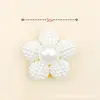 Venda Quente de Fábrica Corsage Flor Laço de Pérola Tecido à Mão Broche para Roupas Sapatos e Chapéus Acessórios DIY