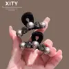 Mini Pinza de Pelo de Terciopelo de Perla para Mujer Tacto de Alta Gama 2026 Nuevo Pinza para el Pelo Pinza para Flequillo Peinado de Princesa Pinzas Pequeñas Accesorios para el Cabello