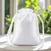 Bolsa de Cetim com Cordão Imitação de Seda Mini Bolsa para Joias Bolsa para Embalagem de Joias Perucas Bolsa de Cetim Pronta para Venda