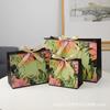 Día de San Valentín Moda Floración Bolsa de Regalo Rica Logo Imprimible Bolsa para Ropa Bolsa de Papel Bolsa de Regalo para Mascarilla