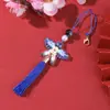Colgante de Cometa Mariposa Estilo Chino con Borlas, Borla de Mariposa Estilo Antiguo Hanfu, Colgante Broche Cheongsam, Marcapáginas al por Mayor