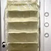 Bolsa colgante para guardar muñecas, bolsa para guardar juguetes de peluche, bolsa colgante de almacenamiento totalmente cerrada para detrás de la puerta o la pared, a prueba de humedad y polvo