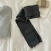 26 Meias Novas Outono Inverno Femininas de Algodão Engrossadas Alongadas Joelheiras de Algodão Leggings de Proteção Fria Meias Grossas Planas Acima do Joelho