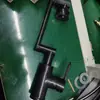 Torneira Luckcat quente e fria furo único cozinha chuveiro sala braço mecânico universal furo único torneira quente e fria