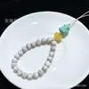 Colgante Original Nuevo Diseño Estrella-Luna Bodhi para Teléfono Móvil con Rodocrosita Dios Elefante Ágata Diseño en Forma de Corazón