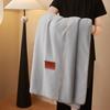 Manta de Cachemira Sintética Engrosada Manta para Siesta en la Oficina Manta Pequeña de Terciopelo Coral Manta Chal para Sofá Aire Acondicionado para Cama