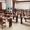 Novo Estilo Chinês Estilo Antigo Mesa de Go Calligrafia Mesa de Cópia Estudos Chineses Mesa de Xadrez Mesa de Arte do Chá Mesa de Caligrafia Mesa de Ensino de Caligrafia